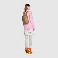 Gucci GG Women Disney x Gucci Small Backpack GG Supreme Canvas