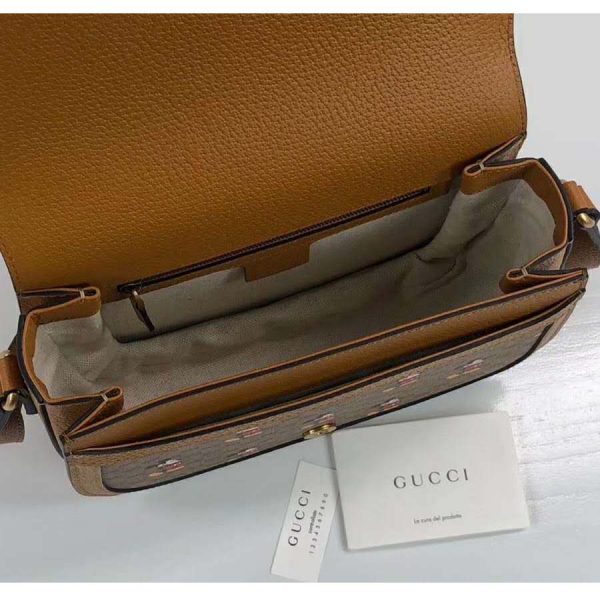 Gucci GG Women Disney x Gucci Small Shoulder Bag GG Supreme Canvas (9)