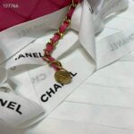 Chanel Women Small Hobo Bag in Lambskin Leather-Pink - immagine 10