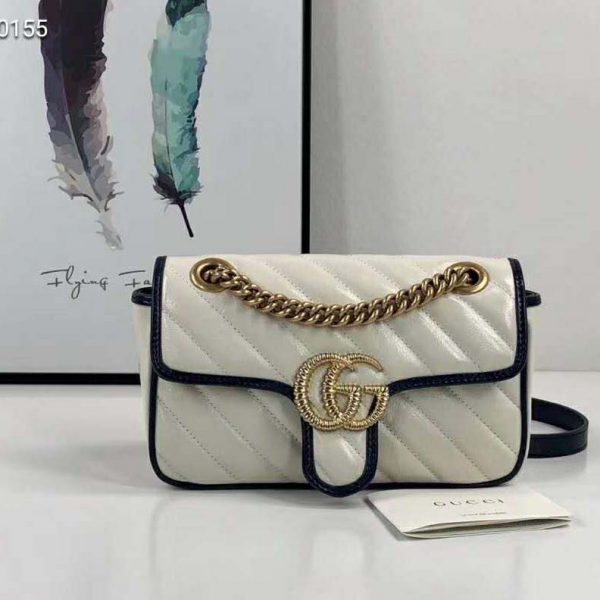 gucci marmont small white