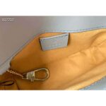 Gucci GG Women GG Marmont Super Mini Bag Blue Matelassé Chevron - Image 11