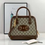Gucci GG Women Gucci 1955 Horsebit Small Top Handle Bag - Imagen 2