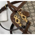 Gucci GG Women Gucci 1955 Horsebit Small Top Handle Bag - Imagen 9