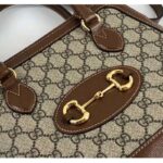 Gucci GG Women Gucci 1955 Horsebit Small Top Handle Bag - Imagen 7