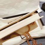 Gucci GG Women Gucci 1955 Horsebit Wallet with Chain-White - Imagen 8