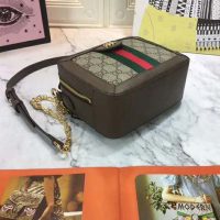 Gucci GG Women Ophidia GG Mini Shoulder Bag BeigeEbony Supreme