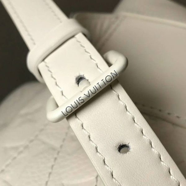 Louis Vuitton LV Men Christopher PM Backpack Taurillon Cowhide-White (6)