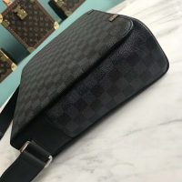 Louis Vuitton LV Men District GM Bag Damier Ebene Canvas