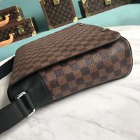 Louis Vuitton LV Men District MM Bag Damier Ebene Canvas