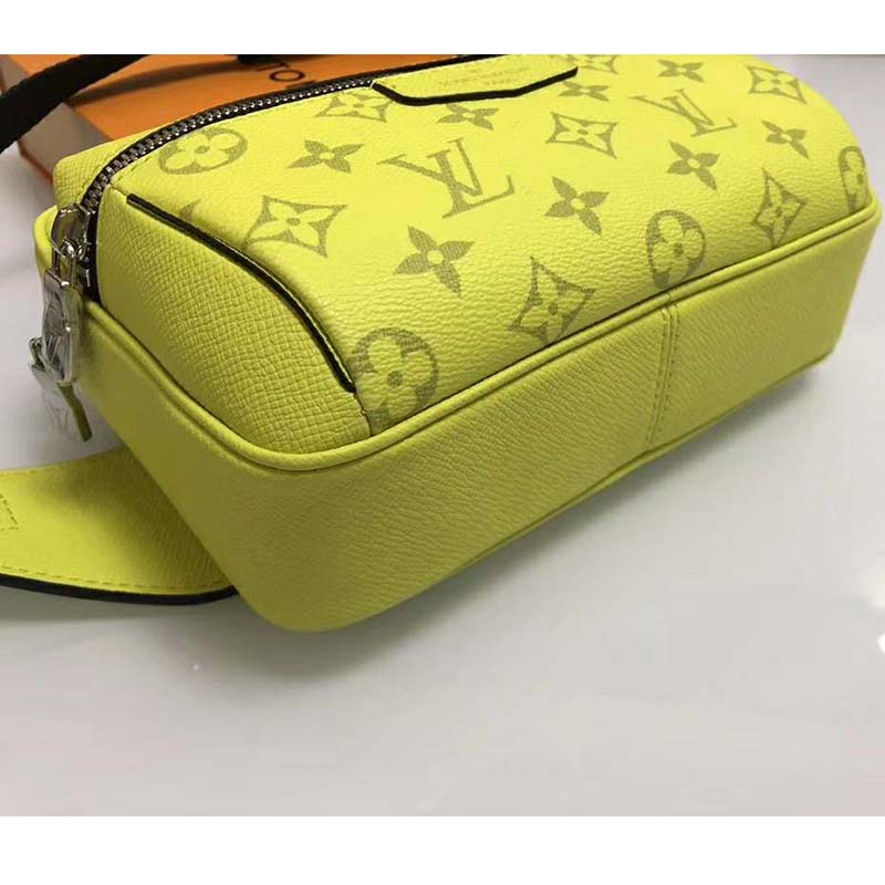 Louis Vuitton LV Men Outdoor Bumbag in Monogram Canvas-Lime - LULUX