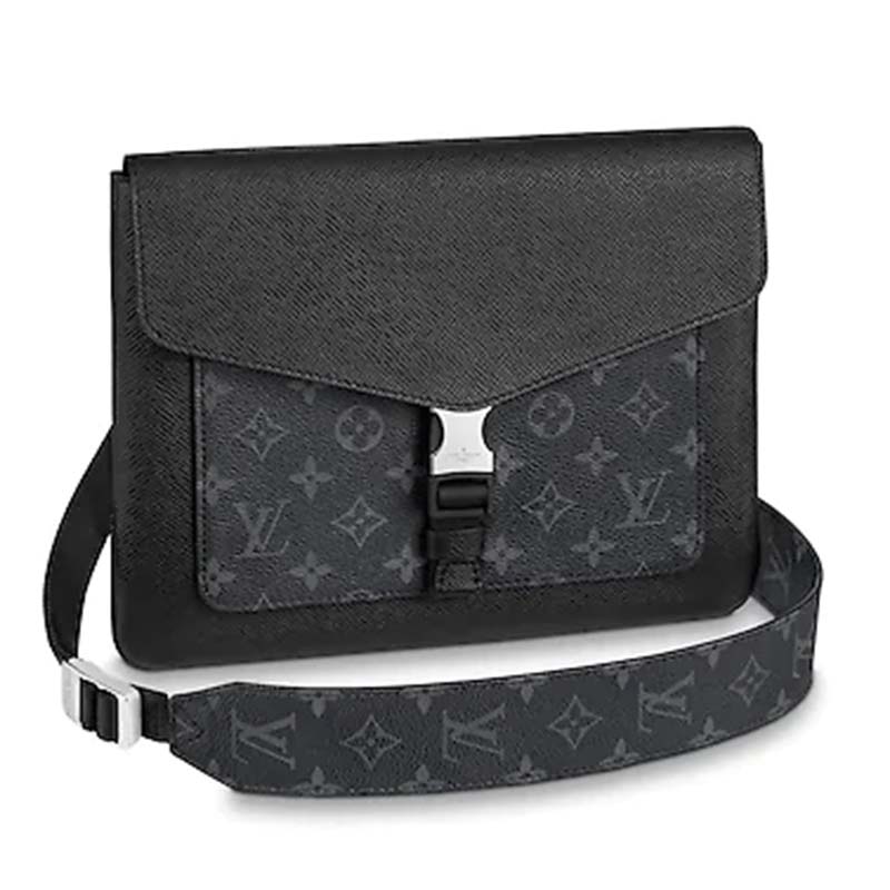 Louis Vuitton Mens Outdoor Messenger Bag Monogram Eclipse – Luxe Collective