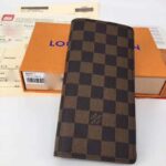 Louis Vuitton LV Unisex Brazza Wallet Iconic Damier Ebène-Brown – Bild 2
