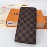 Louis Vuitton LV Unisex Brazza Wallet Iconic Damier Ebène-Brown – Bild 3