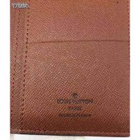 Louis Vuitton LV Unisex Brazza Wallet in Monogram Canvas-Brown