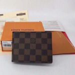 Louis Vuitton LV Unisex Multiple Wallet Coated Canvas-Brown - Bild 3