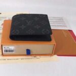 Louis Vuitton LV Unisex Multiple Wallet Monogram Eclipse Canvas-Grey - immagine 3