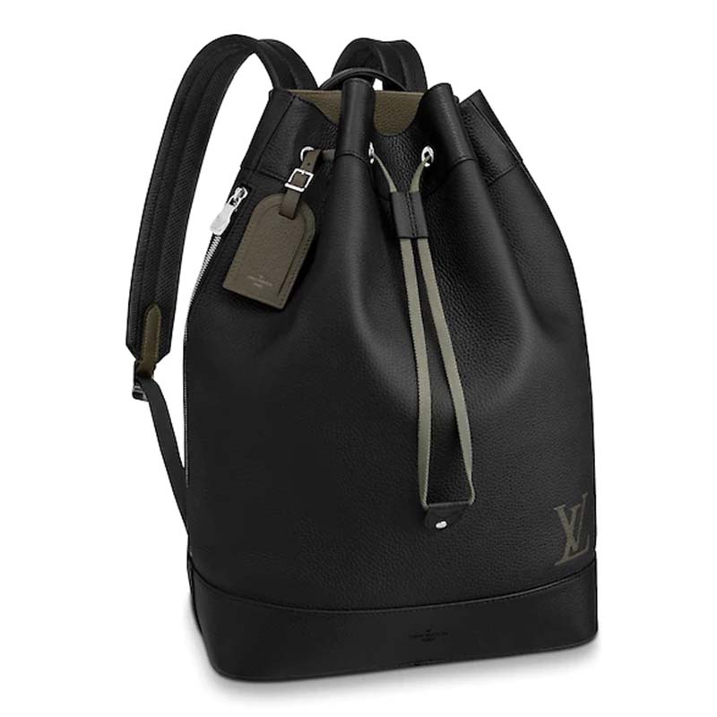black lv back pack