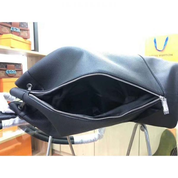 Louis Vuitton LV Unisex Noé Backpack Taurillon Leather-Black (6)