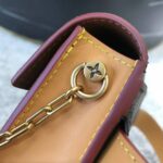 Louis Vuitton LV Unisex S Lock Belt Pouch GM PM MM-Brown - Imagen 7