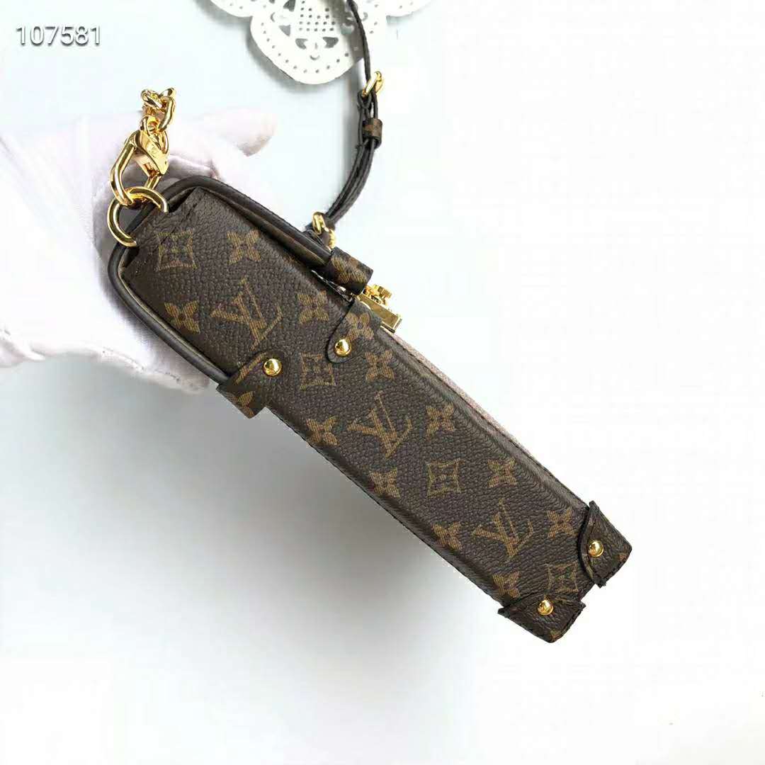 Authentic Louis Vuitton Classic Monogram Vertical Trunk Pochette – Paris  Station Shop