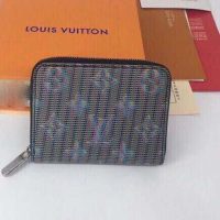 Louis Vuitton LV Unisex Zippy Coin Purse Monogram LV Pop Blue