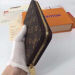 Louis Vuitton LV Unisex Zippy Organizer Wallet Historic Monogram Canvas - immagine 8