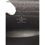 Louis Vuitton LV Unisex Zippy Vertical Wallet Damier Graphite Canvas – Image 9