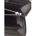 Louis Vuitton LV Unisex Zippy Vertical Wallet Damier Graphite Canvas – Image 10