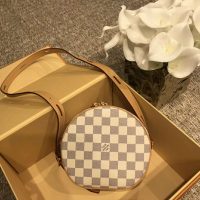 Louis Vuitton LV Women Boite Chapeau Souple PM Handbag-Grey