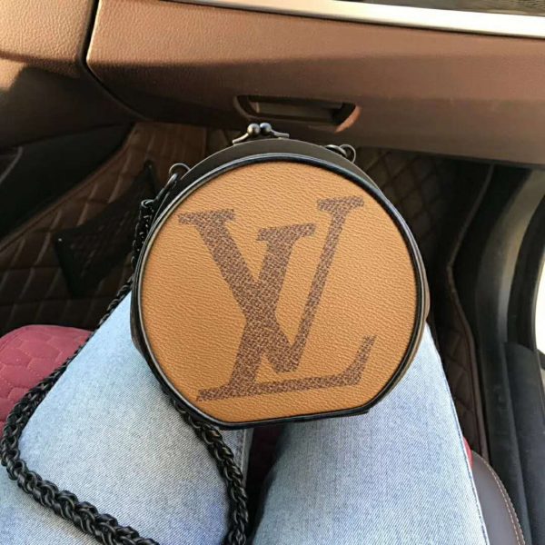 Louis Vuitton LV Women Boursicot BC Boîte Chapeau Bag-Brown (4)