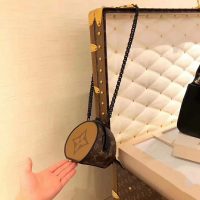 Louis Vuitton LV Women Boursicot BC Boîte Chapeau Bag-Brown