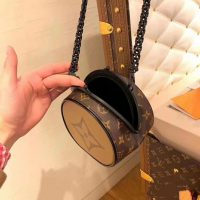 Louis Vuitton LV Women Boursicot BC Boîte Chapeau Bag-Brown