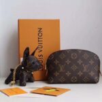 Louis Vuitton LV Women Cosmetic Pouch in Monogram Canvas-Brown - Imagen 2