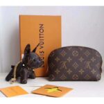 Louis Vuitton LV Women Cosmetic Pouch in Monogram Canvas-Brown - Imagen 3