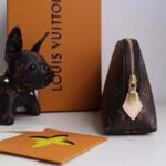 Louis Vuitton LV Women Cosmetic Pouch in Monogram Canvas-Brown - Imagen 4