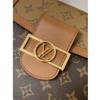 Louis Vuitton LV Women Dauphine Backpack PM Monogram Canvas-Brown