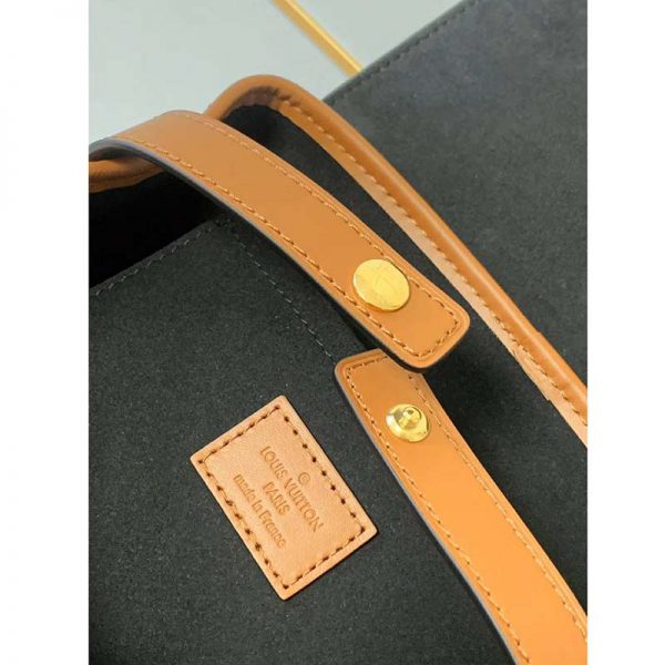 Louis Vuitton LV Women Dauphine Backpack PM Monogram Canvas-Brown (5)
