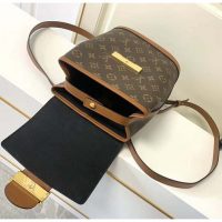 Louis Vuitton LV Women Dauphine Backpack PM Monogram Canvas-Brown