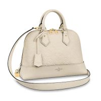 Louis Vuitton LV Women Neo Alma PM Handbag Embossed Monogram Leather-White