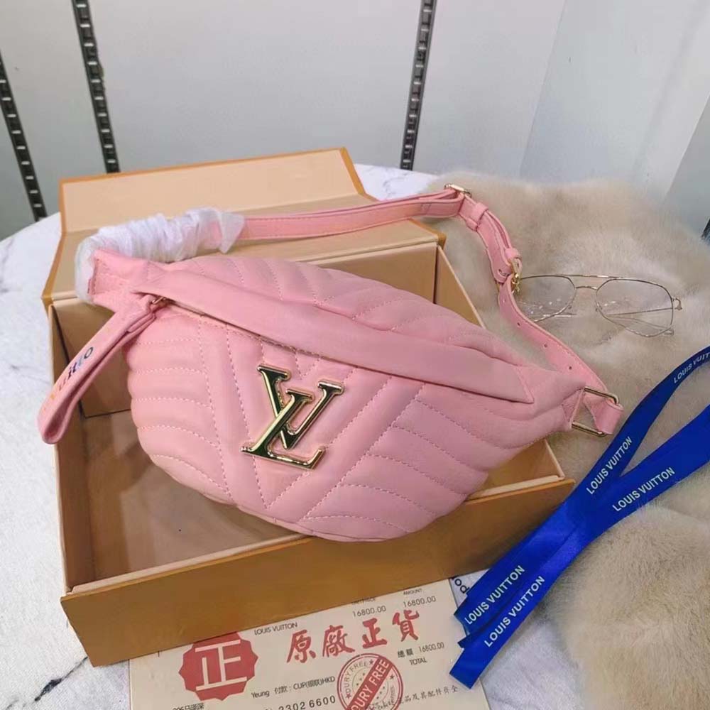 LOUIS VUITTON QUILTED CALFSKIN NEW WAVE BUMBAG – Caroline's Fashion Luxuries