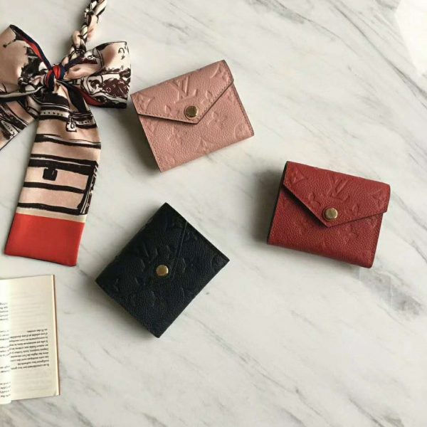 Louis Vuitton LV Women Victorine Wallet in Monogram Empreinte Leather