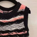 Chanel Women Dress Cotton & Viscose Pink White & Black - Image 6