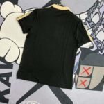 Gucci GG Women Polo with Interlocking G Stripe Black Cotton - immagine 3