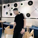 Gucci GG Men Polo with Interlocking G Stripe Black Cotton - Bild 10