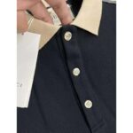 Gucci GG Women Polo with Interlocking G Stripe Black Cotton - immagine 5