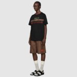 Gucci GG Men's Gucci Boutique Print Oversize T-Shirt-Black - Bild 7