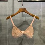 Gucci GG Tulle Lingerie Set GG Embroidered Tulle Cotton-Sandy - Image 4