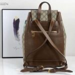 Gucci GG Unisex Gucci 1955 Horsebit Backpack Beige/Ebony Supreme Canvas – Bild 4