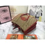 Gucci GG Unisex Gucci 1955 Horsebit Large Tote Bag-Red - Image 6