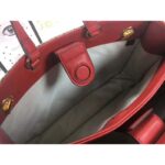 Gucci GG Unisex Gucci 1955 Horsebit Large Tote Bag-Red - Image 10
